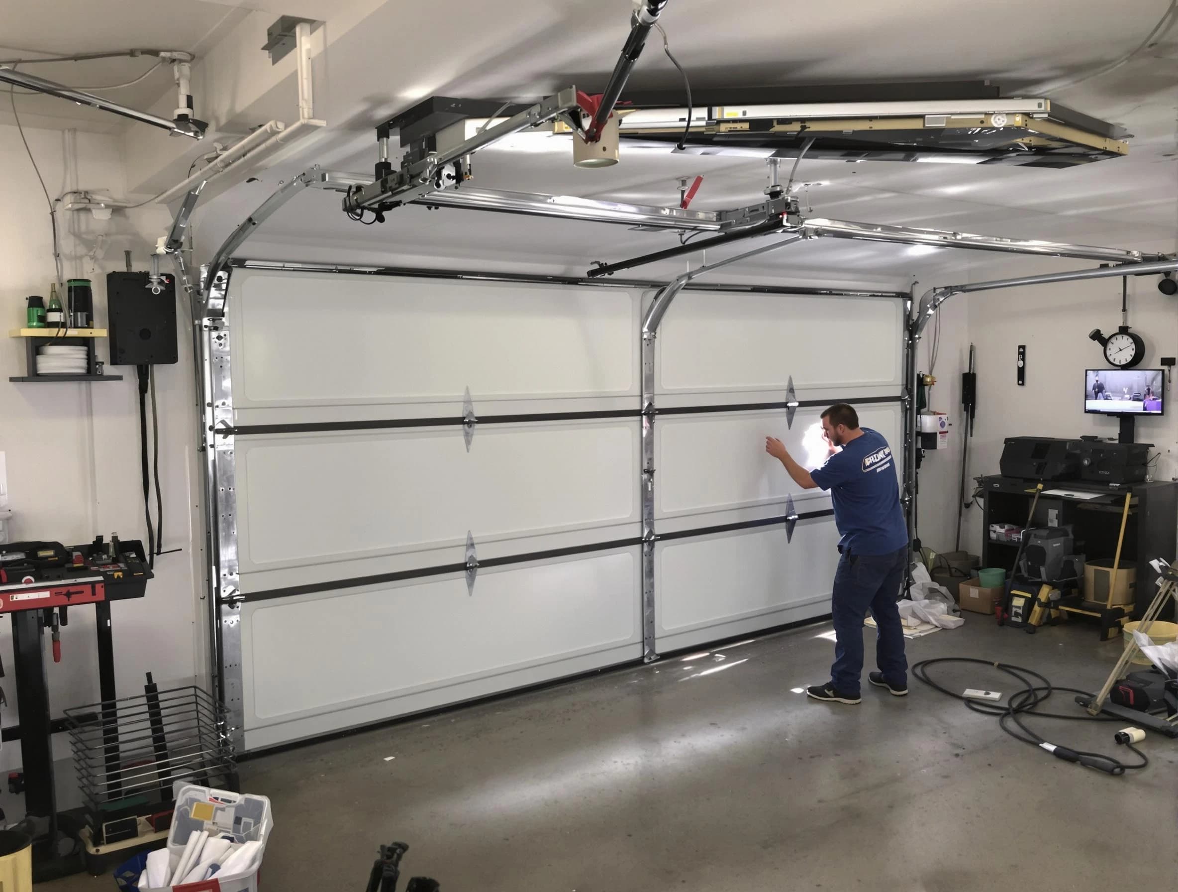 Professional garage door repair service by Peters Garage Door Repair in Peters