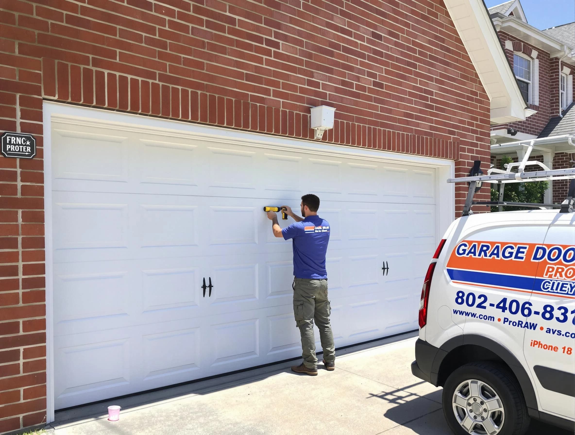 Local garage door repair service by Peters Garage Door Repair in Peters