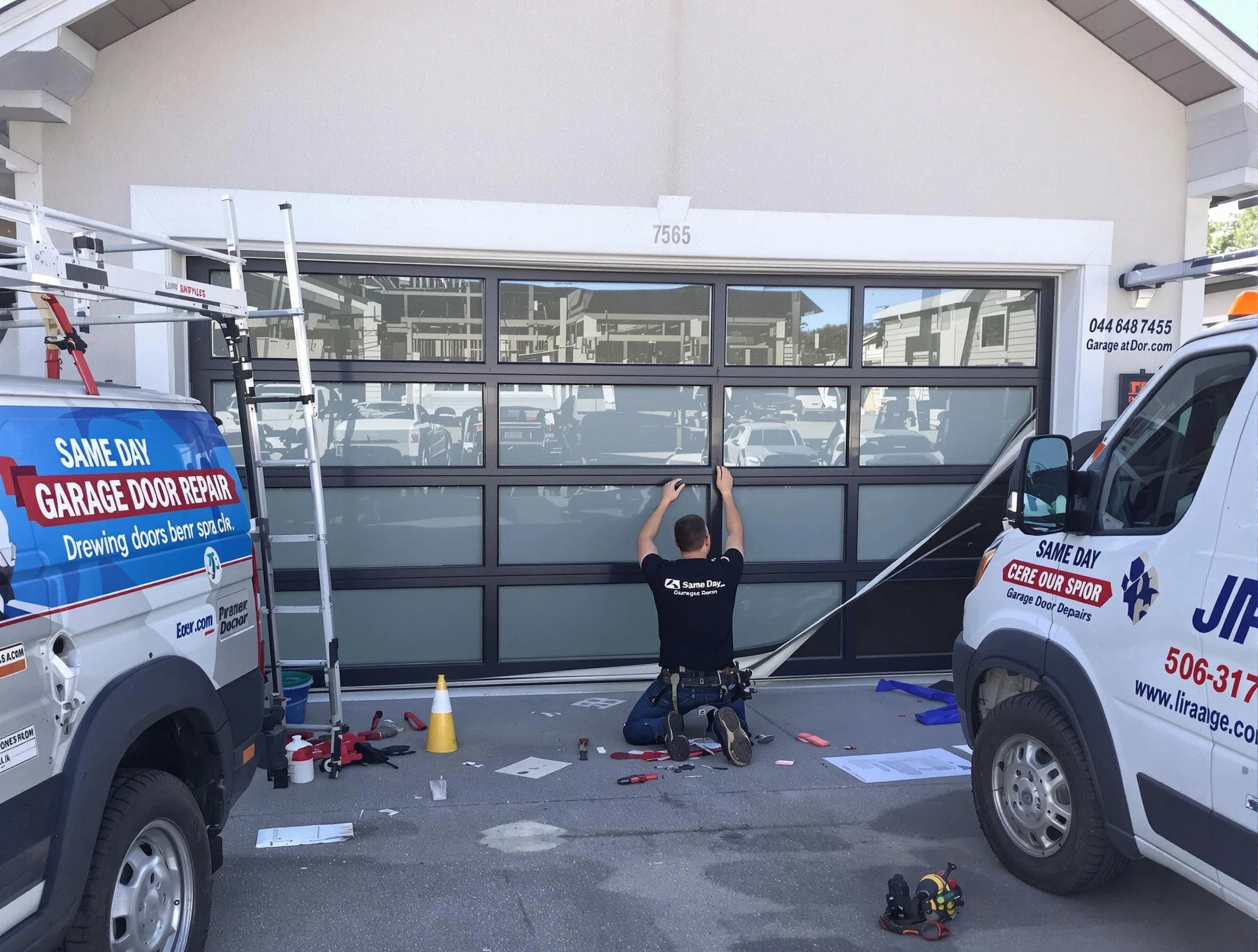 Peters Garage Door Repair providing same-day garage door repair in Peters