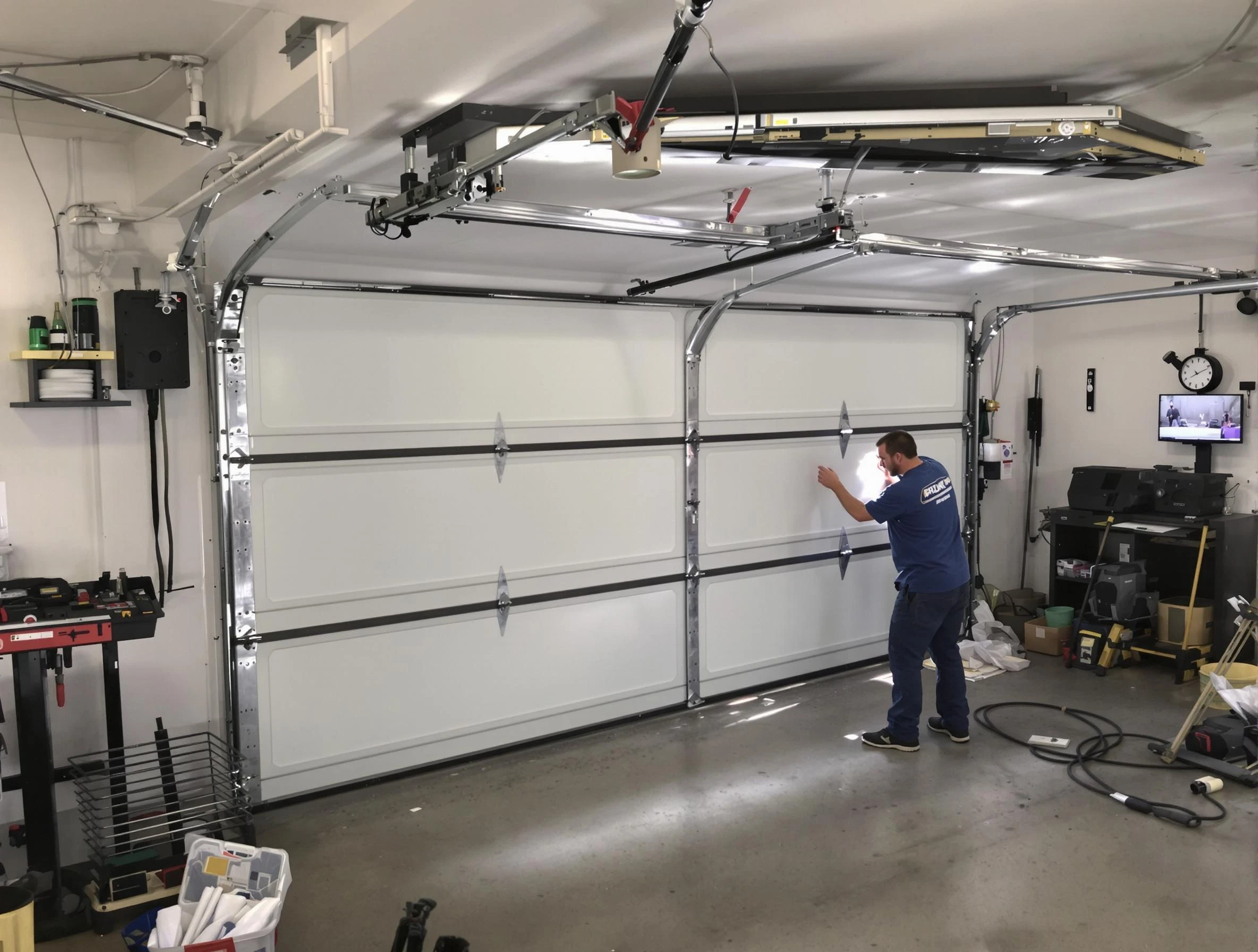 Professional garage door repair service by Peters Garage Door Repair in Peters