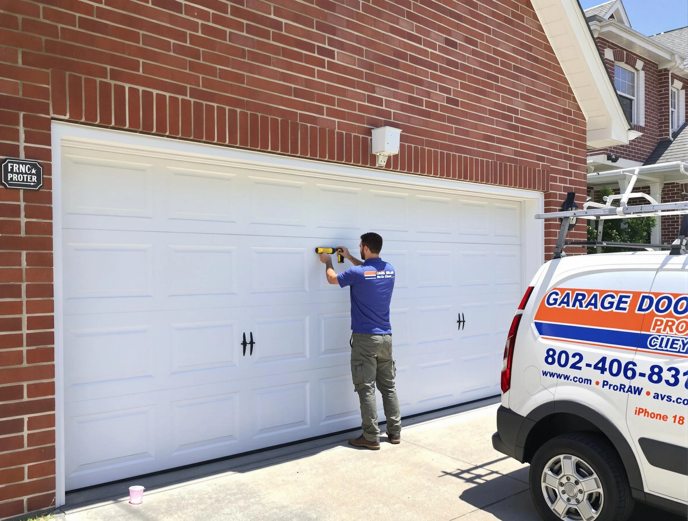 Local garage door repair service by Peters Garage Door Repair in Peters